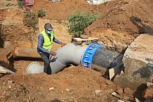 Des travaux de voirie perturbent la desserte en eau potable à Abidjan