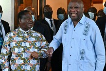 Ouattara salue la rencontre Gbagbo-Bédié à Daoukro