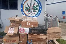 Côte d'Ivoire : Aboisso la cellule antidrogue de la gendarmerie saisie près de 3 tonnes de médicaments prohibés
