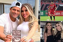 Le footballeur brésilien, Hulk attend son 4e enfant avec la nièce de son ex-femme