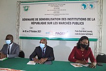 Côte d'Ivoire: les institutions de la République sensibilisées sur les marchés publics