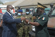 L'armée ivoirienne dotée d'une centaine de matériels roulants