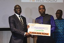 Média: l’Ivoirien Serge Alain Koffi remporte le Prix Alfred Dan Moussa