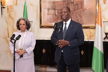 La présidente de l’Ethiopie en visite de travail en Côte d’Ivoire
