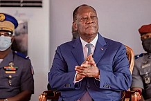 Sécurisation du territoire : le président Ouattara satisfait du travail des forces de défense et de sécurité 