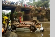 Taï : Le véhicule d’un couple nouvellement marié plonge dans une rivière