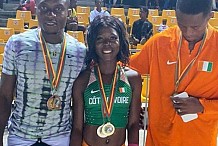 Athlétisme : La Côte d’Ivoire remporte 5 médailles au Grand Prix International de Douala