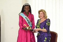 Pour son sacre à Miss Monde : Mme Dominique Ouattara offre un appartement de 26 millions Fcfa à Olivia Yacé