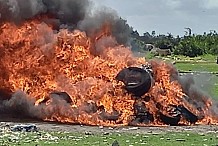 2 tonnes de cocaïne d’une valeur de près de 42 milliards de FCFA incinérées à Abidjan