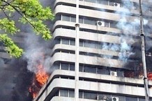 Cité administrative au Plateau : Un incendie se déclenche au 2è étage de la Tour E