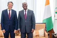L’ambassadeur de l’UE fait ses adieux au président ivoirien