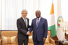 Le Chef de l’Etat a échangé avec l’Ambassadeur d’Algérie en Côte d’Ivoire