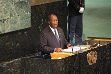 Ouattara pour une « réforme en profondeur » du CS de l’ONU