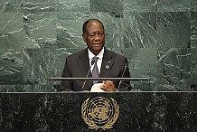 Allocution du Président de la République, S.E.M. Alassane OUATTARA, à la tribune de la 77e Session de l'Assemblée Générale des Nations Unies