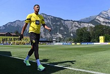 Dortmund : Sebastien Haller a repris l'entraînement