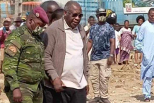 LAURENT GBAGBO À YOPOUGON GESCO POUR CONSTATER PERSONNELLEMENT L'AMPLEUR DES DÉGUERPISSEMENTS EN COURS