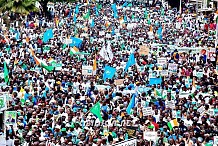 Marche du Front commun à Yopougon : entre triomphe et minimisation, la presse ivoirienne divisée