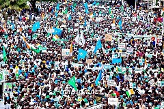 Marche du Front commun à Yopougon : entre triomphe et minimisation, la presse ivoirienne divisée