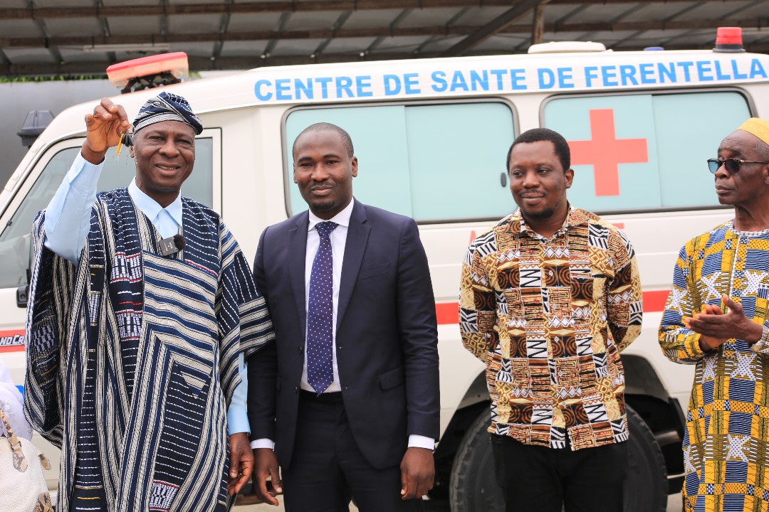 Responsabilité sociétale : PETROCI CI-11 dote Ferentella d’une ambulance
