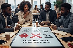 5 erreurs à éviter lorsque vous lancez votre business en ligne