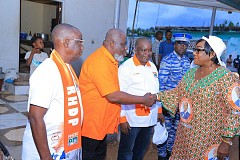 Région du cavally : Les populations de Zagné et Taï promettent une victoire éclatante au candidat Alassane Ouattara 