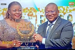 Fatou Sylla de Fraternité Matin sacrée Super Ebony 2026 à Yamoussoukro