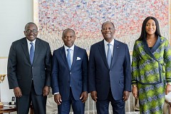 Le Chef de l’État a échangé avec le Représentant Spécial du Président de la Commission de l’Union Africaine et le Président du CNDH
