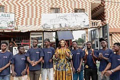 À Cocody, Nassénéba Touré salue la résilience d’anciens enfants en situation de rue