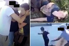 Ils étranglent un garçon de 12 ans et le jettent à l'eau Ils étranglent un garçon de 12 ans et le jettent à l'eau