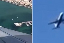 Un avion de la British Airways malmené par les vents à Gibraltar - Vidéos