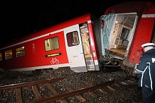 Allemagne: un train déraille, sept blessés