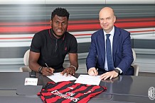 Franck Kessié (Atalanta Bergame) prêté deux ans à l'AC Milan avec obligation d'achat