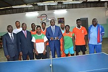 VIIIes jeux de la francophonie: Amichia encourage les athlètes ivoiriens