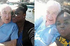 Une africaine de 39 ans amoureuse d’un européen de 91 ans Une africaine de 39 ans amoureuse d’un européen de 91 ans