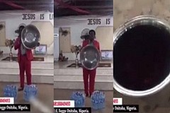 Nigeria : Un pasteur prétend avoir transformé de l’eau en vin (vidéo)