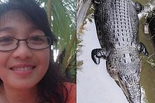 Une femme de 44 ans dévorée vivante par un crocodile de 5 mètres