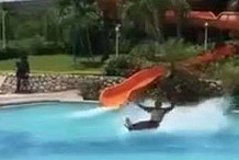 Un homme glisse sur l’eau sans ski et fait le buzz sur internet - vidéo