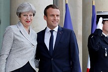 Aux côtés de May, Macron annonce un plan pour renforcer la lutte antiterroriste
