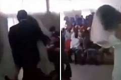 Une maîtresse se rend au mariage de son amant dans sa propre robe de mariée - Vidéo Une maîtresse se rend au mariage de son amant dans sa propre robe de mariée - Vidéo