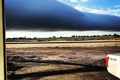 Australie: Un nuage impressionnant aux airs d'ovni a traversé le pays Australie: Un nuage impressionnant aux airs d'ovni a traversé le pays