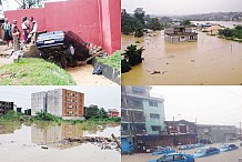 Pluies diluviennes: Abidjan sous les eaux