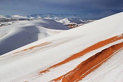 Il a neigé au Sahara- Vidéo