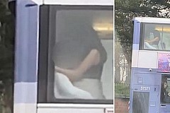 Un couple filmé en plein ébats sexuels à l'étage d'un bus Un couple filmé en plein ébats sexuels à l'étage d'un bus
