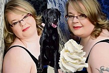 Elle a des relations sexuelles avec son chien et avec de la crème fouettée
