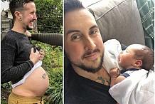 Un transgenre et son mari gay donnent naissance à un bébé (Photos)