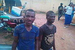 Nigeria: Deux hommes arrêtés avec la tête d'un enfant Nigeria: Deux hommes arrêtés avec la tête d'un enfant