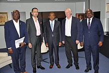 Le Ministre Siandou Fofana échange avec le groupe britannique James Cubbit Developments and Construction